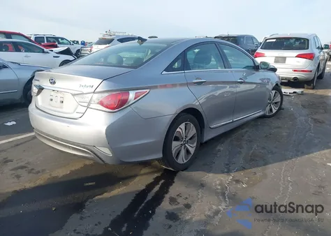 2015 Hyundai Sonata Hybrid Limited из США, поврежденный, VIN KMHEC4A45FA130196